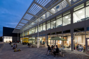 Exterior of David Ross sports centre